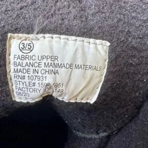 Justice Black Waterproof Duck Boots – Insulated Lace-Up Winter Rain Boots Sz 3/5 - Picture 2 of 10